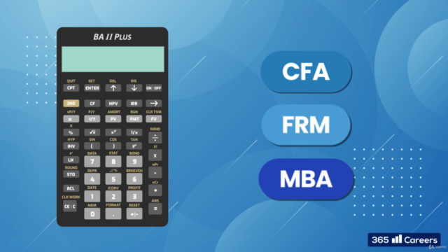 Texas Instruments BA II Financial Calculator for CFA and FRM – Screenshot 2