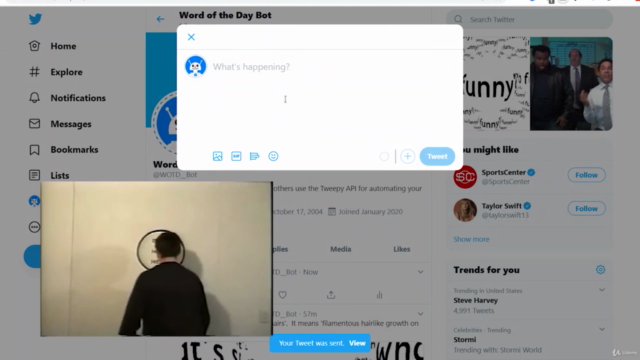 Building a Twitter Word of the Day Bot with Python for FREE – Screenshot 1