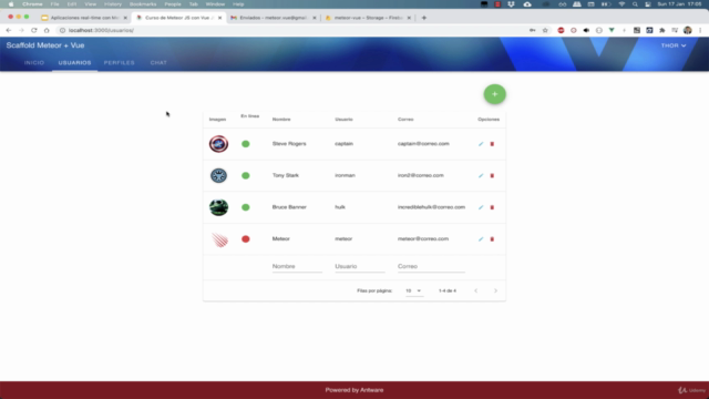 Aplicaciones real-time con Meteor y Vue - Screenshot_02