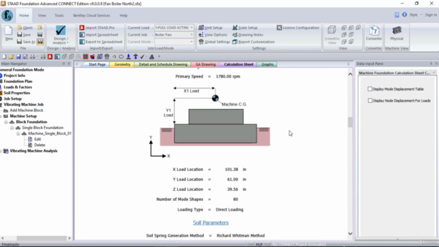 Diseño de Fundaciones con STAAD Foundation Advanced-Nivel 2 – Screenshot 4