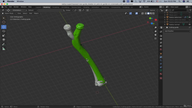 OrthoMesh3D. Plan orthopaedic surgery in 3D using Blender – Screenshot 2