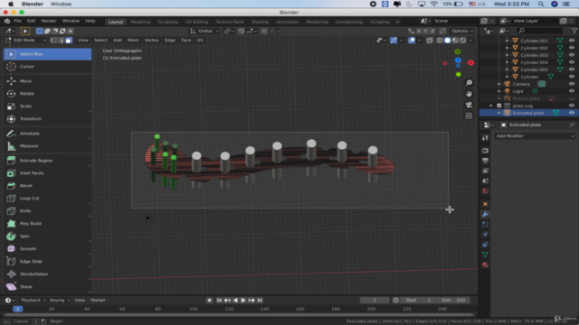 OrthoMesh3D. Plan orthopaedic surgery in 3D using Blender – Screenshot 4