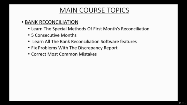 QuickBooks Online Bank Reconciliation, Proving Correctness – Screenshot 3