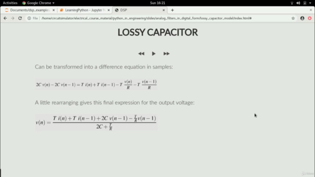 Basics of Digital Signal Processing for Power Engineers – Screenshot 3