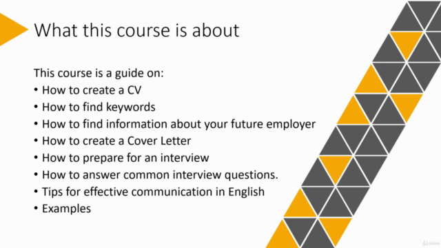 Business: The Job Interview, CV creation and Cover Letter – Screenshot 1