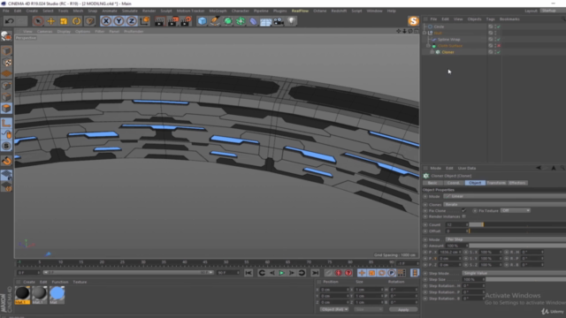 How to create a Broadcast Design in Cinema 4D – Screenshot 1