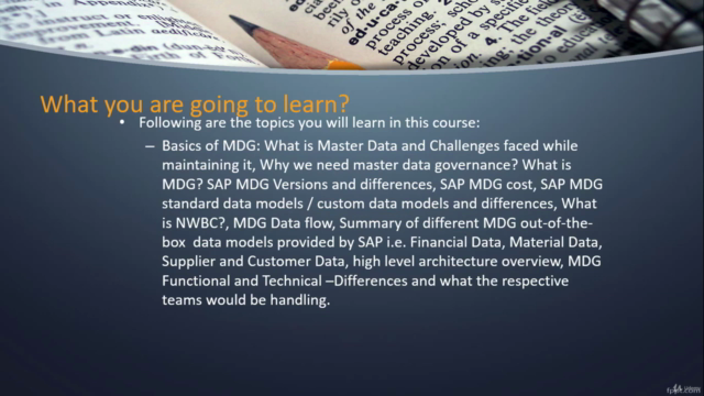 SAP MDG - Data Modeling for Beginners with Hands-On – Screenshot 2