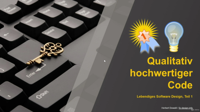 Lebendiges Software Design 1/3: Qualitativ Hochwertiger Code – Screenshot 1