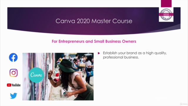 Canva 2020 for Entrepreneurs | Master Your Business Branding – Screenshot 2