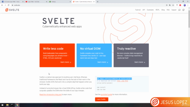 Introduccion a Svelte JS nuevo Framework Javascript 2020 – Screenshot 4