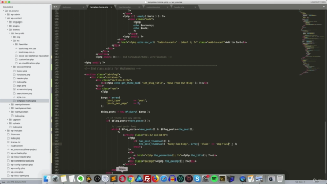 Criação de Temas WordPress com WooCommerce: Curso Avançado – Screenshot 2