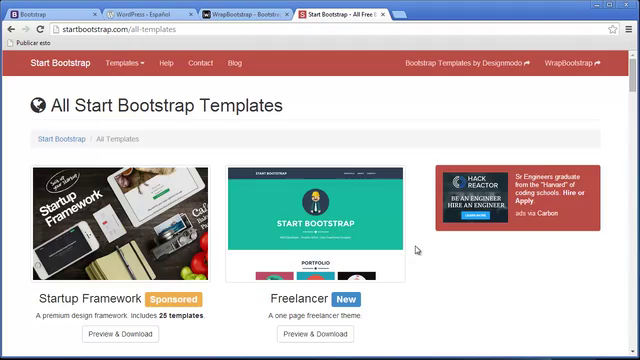 Bootstrap para Wordpress – Screenshot 4