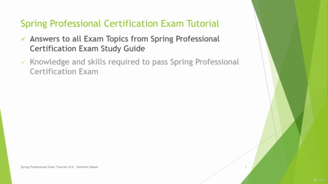 Spring Professional Certification Exam Tutorial - Module 06 – Screenshot 4