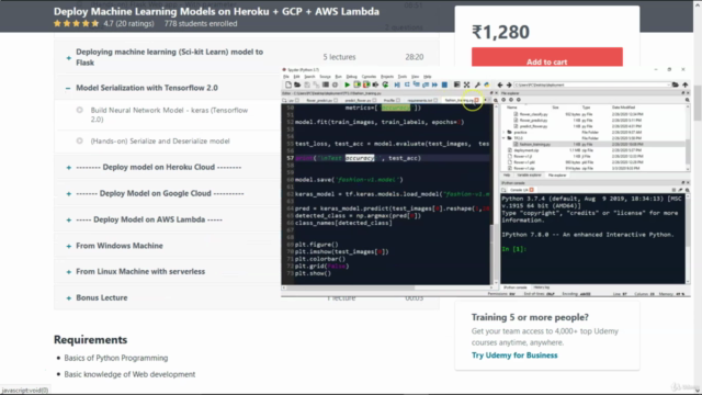 Deploy Machine Learning Models on GCP + AWS Lambda (Docker) – Screenshot 3