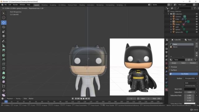 Impara Blender 2.8 dalla modellazione al rendering – Screenshot 1