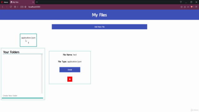 Node.js ve Vue.js İle Dosya Yedekleme Projesi – Screenshot 2
