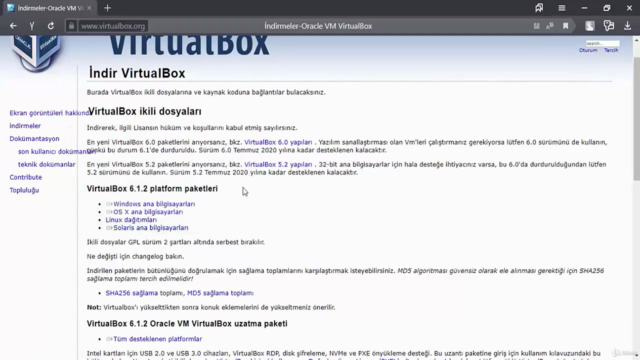 Sanal Makine Kurma (VirtualBox İle) - Screenshot_01