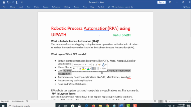 RPA - Process Automation using UIPATH - Beginner to Expert - Screenshot_01