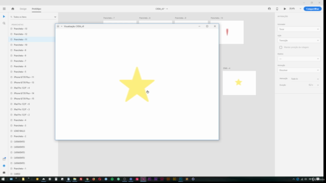 Curso de Adobe XD ANIMAÇÕES TOP - UI UX Design Profissional – Screenshot 3