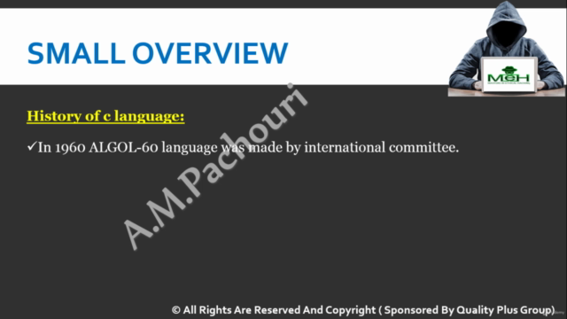 C Language For Expert Coding in Hindi From Scratch – Screenshot 1