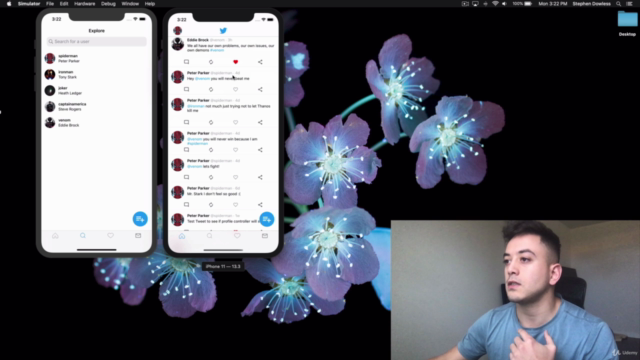 Twitter iOS Clone | Swift 5/Firebase | No Storyboards | MVVM – Screenshot 4