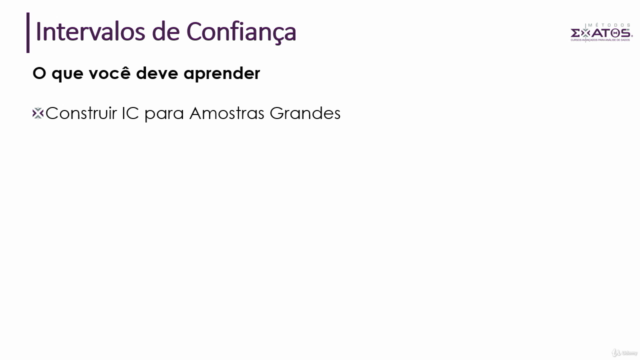 Estatística Inferencial: Intervalos de Confiança com Excel – Screenshot 2