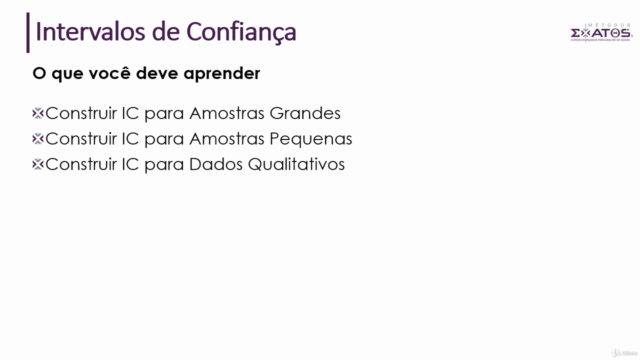 Estatística Inferencial: Intervalos de Confiança com Excel – Screenshot 3