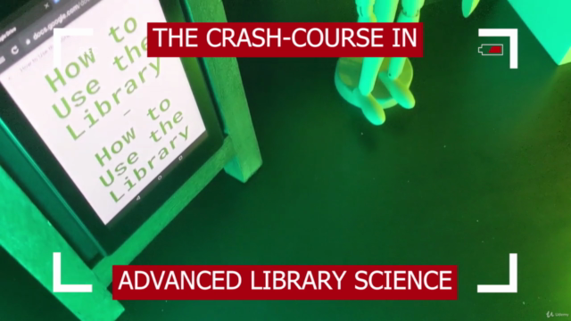 The Crash-Course in Advanced Library Science – Screenshot 3