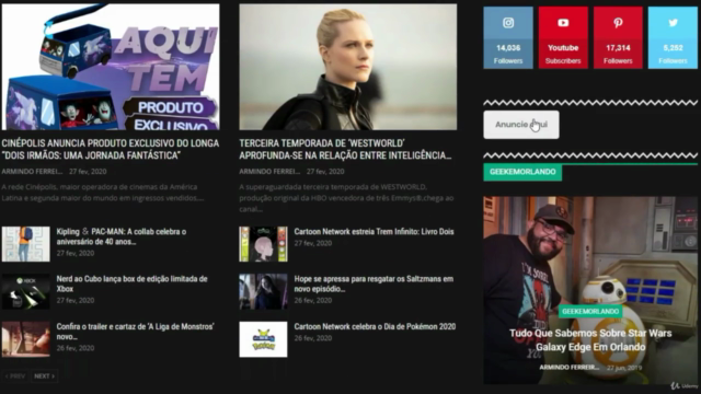 O jornalista como produtor de conteúdo para internet – Screenshot 1