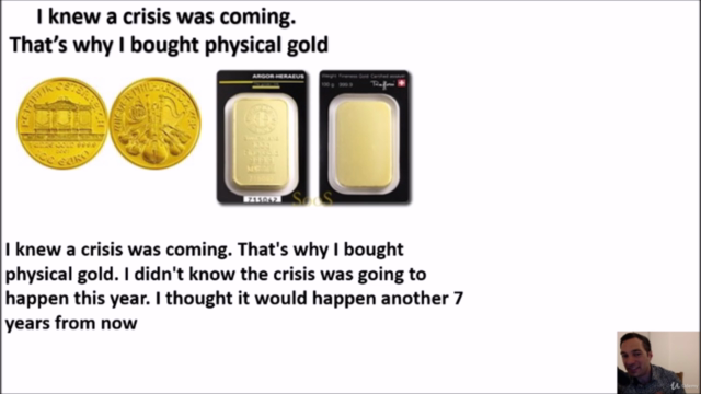 Manage your crisis and invest in gold – Screenshot 1