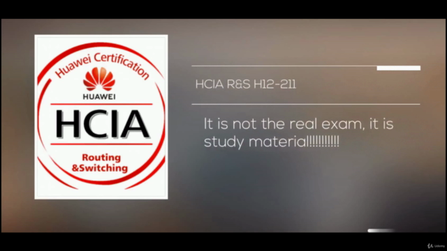 Huawei HCIA R&S ~~~Practice Questions~~~ – Screenshot 1