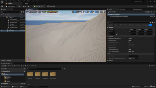 Creación de mundos abiertos - Unreal Engine 5 – Screenshot 1