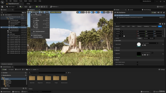 Creación de mundos abiertos - Unreal Engine 5 – Screenshot 4