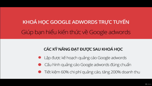 Khoá học google ads chuyên sâu – Screenshot 2