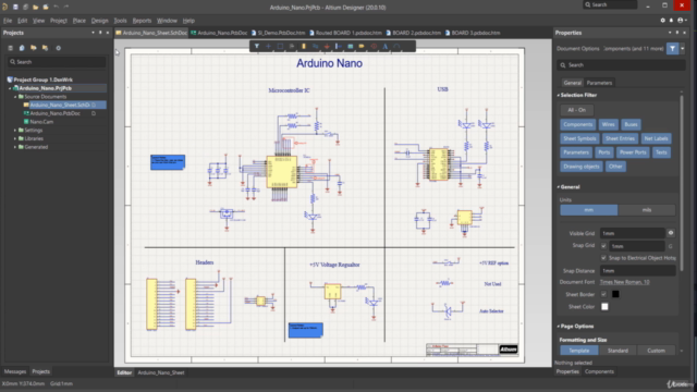 Design Your PCB Board Using Altium Designer (Arduino Nano) - Screenshot_01