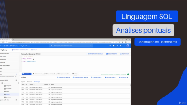 SQL para Análise de Dados: do Básico ao Avançado! – Screenshot 1