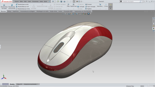 SolidWorks do Zero ao EXPERT | Foco em Produtos e Moldes – Screenshot 1
