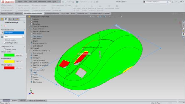 SolidWorks do Zero ao EXPERT | Foco em Produtos e Moldes – Screenshot 4