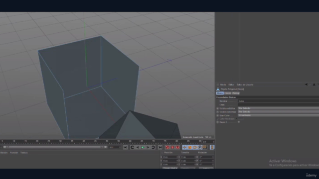 Cinema 4D Introducción: Curso de 0 a 100 en 3D con Cinema 4D – Screenshot 2