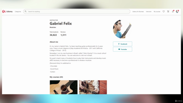 Curso Completo de Guitarra e Violão - Com mais de 40 aulas – Screenshot 2