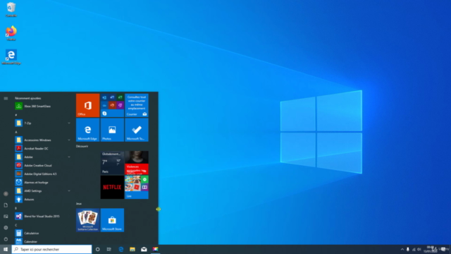 Windows 10 pas à pas pour débutants – Screenshot 1