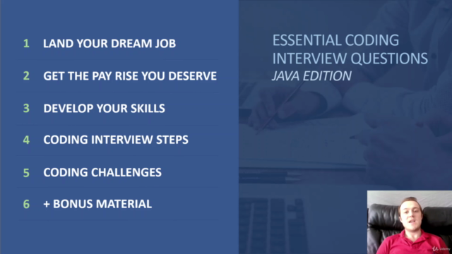 Essential Coding Interview Questions Java Edition – Screenshot 1