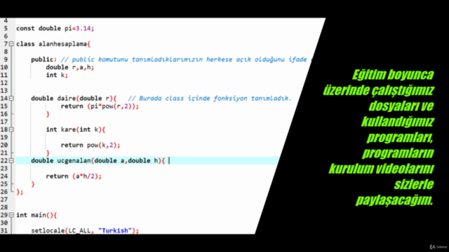 Örneklerle Algoritma ve C++ Yazılım Geliştirme Temelleri – Screenshot 4