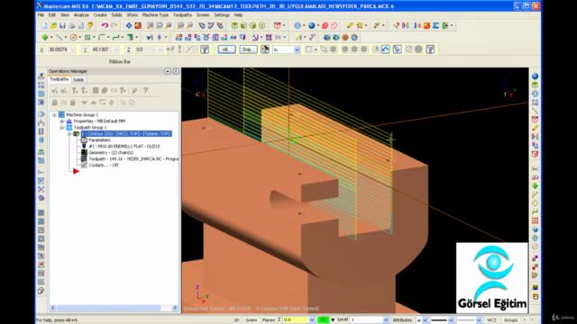 Mastercam CAD CAM ve CNC Programlama Frezeleme Uzman +++ – Screenshot 2