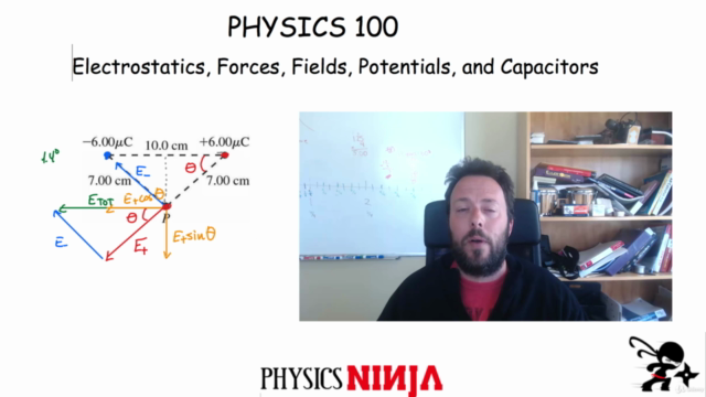 Physics 100:Electric Force, Fields, Potential and Capacitors – Screenshot 2