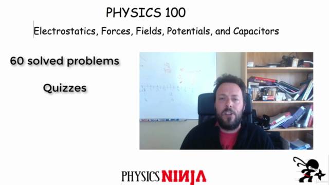 Physics 100:Electric Force, Fields, Potential and Capacitors – Screenshot 3
