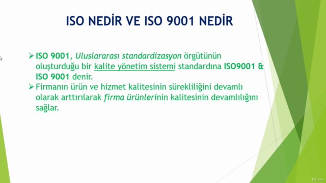 ISO 9001 Kalite Eğitimi hakkında detaylı bilgiler sunulmakta – Screenshot 2