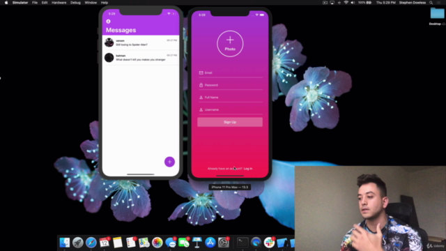 iOS 13 & Swift 5: Chat App With Firestore | MVVM – Screenshot 1
