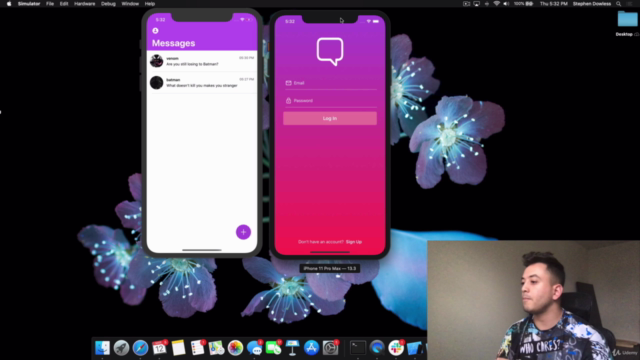 iOS 13 & Swift 5: Chat App With Firestore | MVVM – Screenshot 4