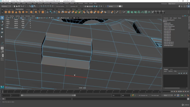 Modéliser en hard surface dans Maya 2020 - Screenshot_03